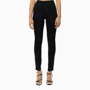 Women's Sunny Moto Wax Coated Skinny Denim Pant